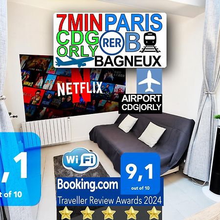 Bagneux Paris Rer B Confort Netflix Cachan Zewnętrze zdjęcie